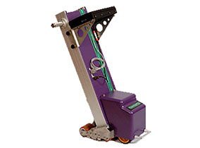 Magnetic flux leakage tank-floor scanner.
